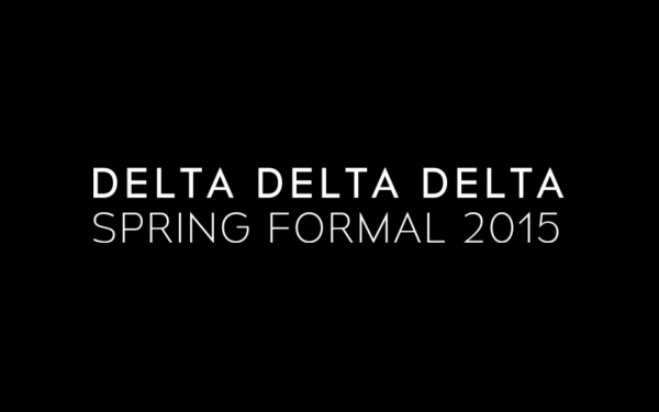 Delta Delta Delta Spring Formal 2015, Pepperdine, Los Angeles